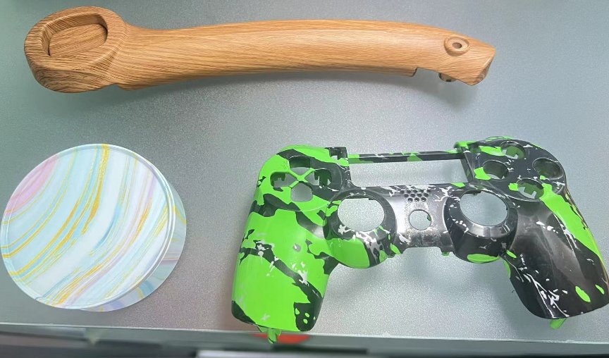 真空注型ゲームコントローラー試作